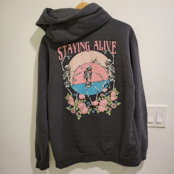 REVOLVE Sweaters - Obsesive Love 'Staying Alive' hoodie sweater